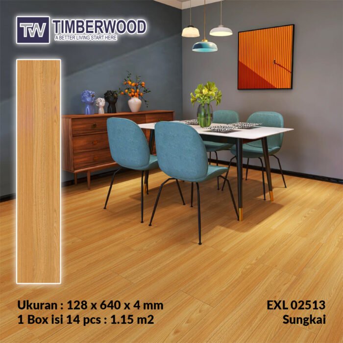 Lantai SPC TIMBERWOOD EXCELLENT 5MM - Image 3