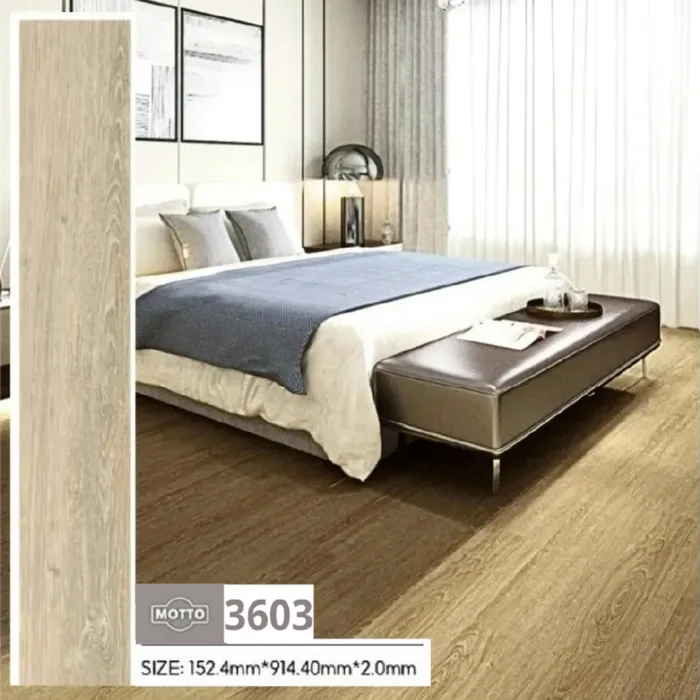Lantai Vinyl Motto 2mm Motif Kayu New Arrival - Image 11