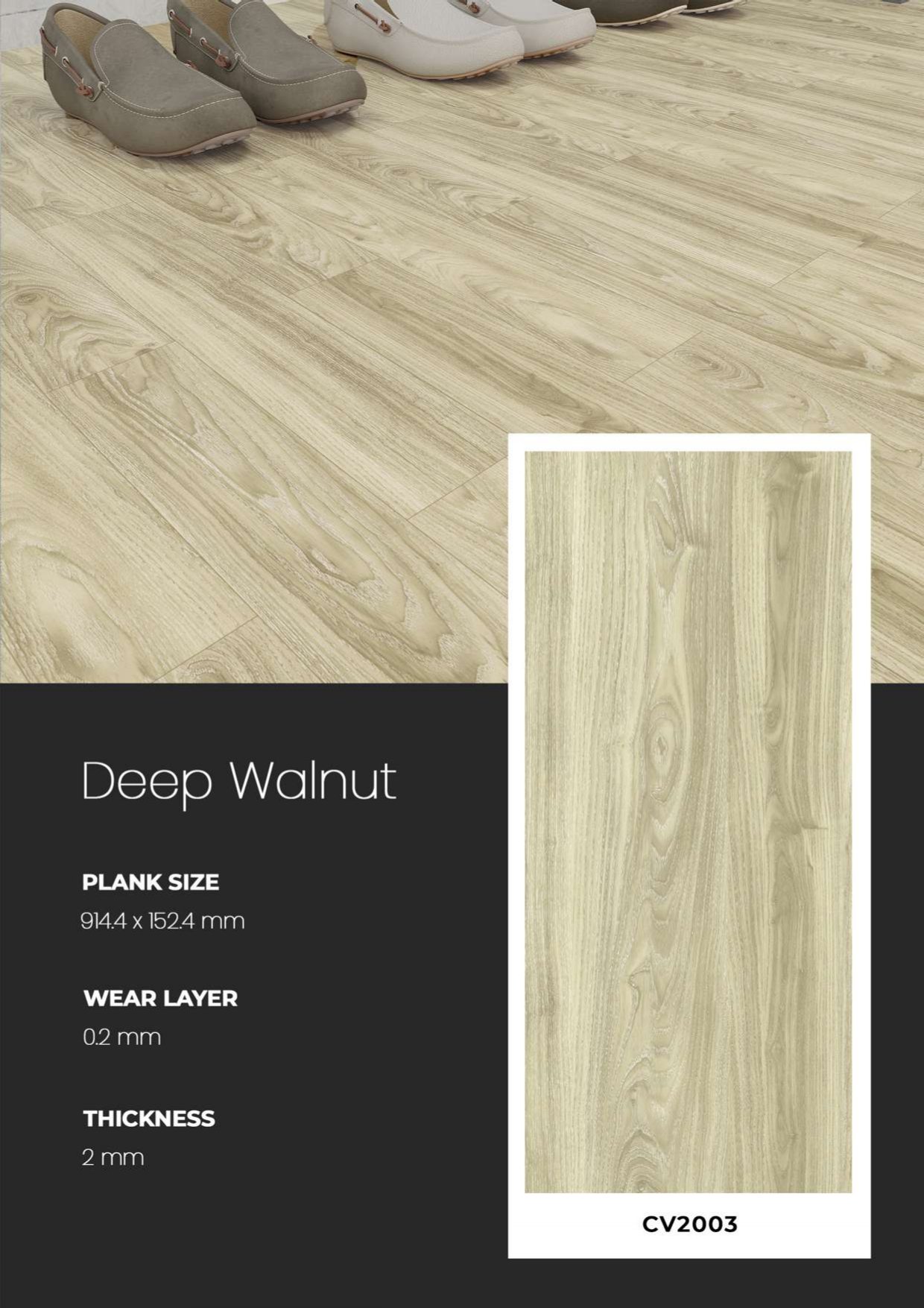 Lantai Vinyl 2mm Motif Kayu Asli | Vinyl 2mm Champion Murah - Image 12