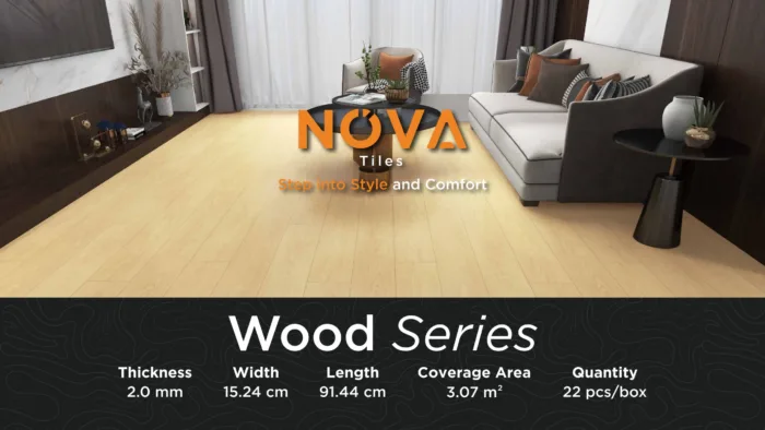 Nova Vinyl 2mm Wood Series - Image 2
