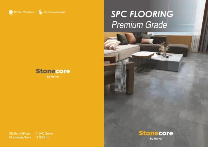 Lantai SPC Marvel Stone Core 5mm - Image 2