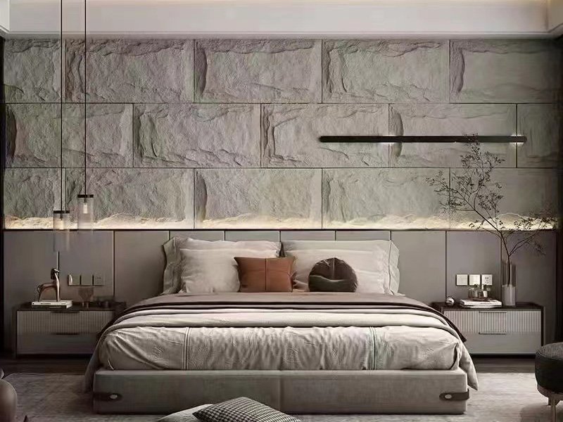 interior dinding pu stone