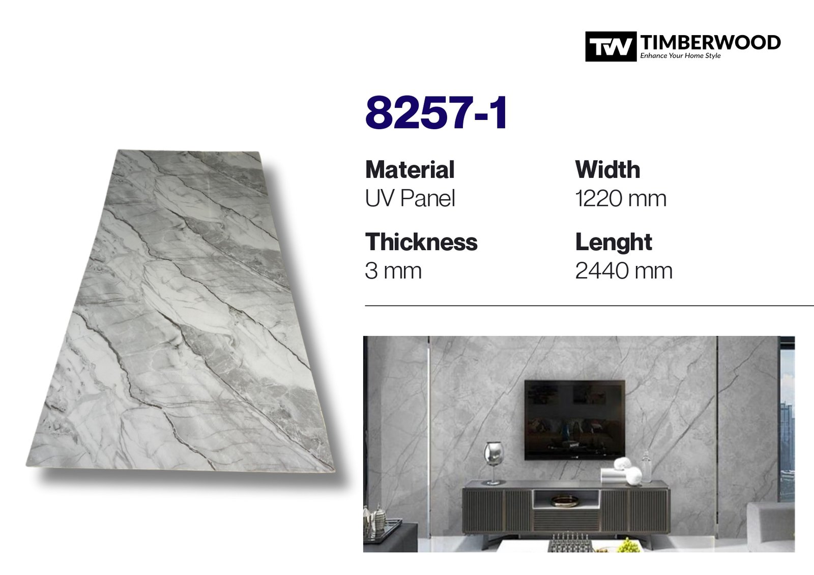 PVC MARMER TIMBERWOOD