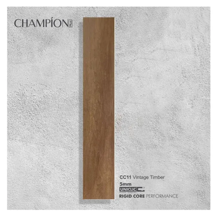 Lantai SPC | SPC Flooring 5mm Motif Kayu | SPC FLoor Lantai Kayu 5 mm CHAMPION - Image 7