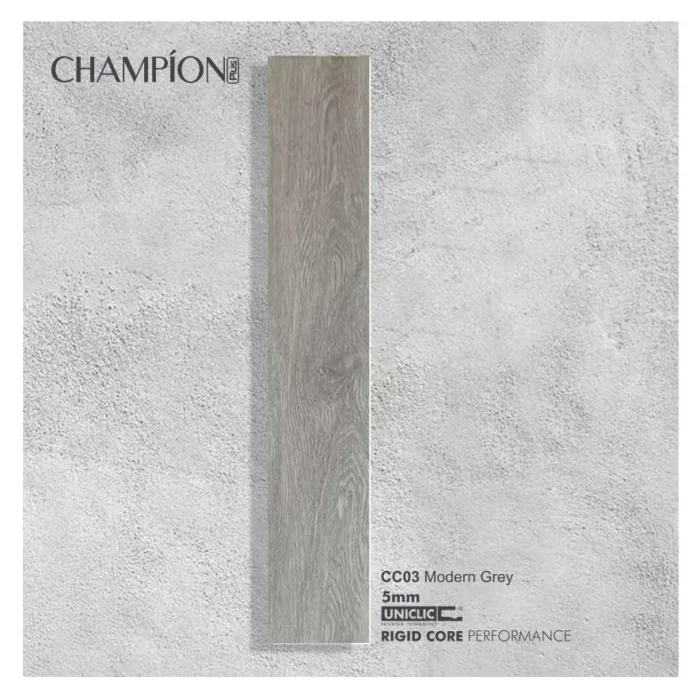 Lantai SPC | SPC Flooring 5mm Motif Kayu | SPC FLoor Lantai Kayu 5 mm CHAMPION - Image 11
