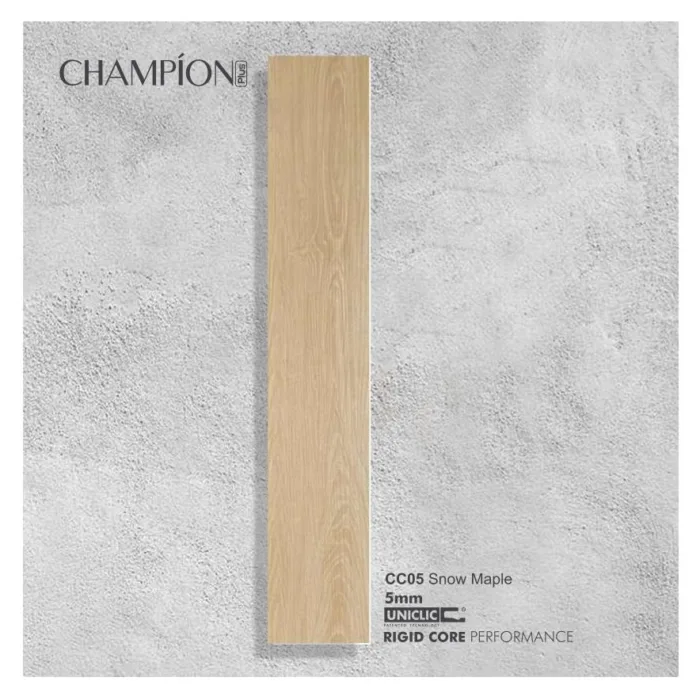 Lantai SPC | SPC Flooring 5mm Motif Kayu | SPC FLoor Lantai Kayu 5 mm CHAMPION - Image 13