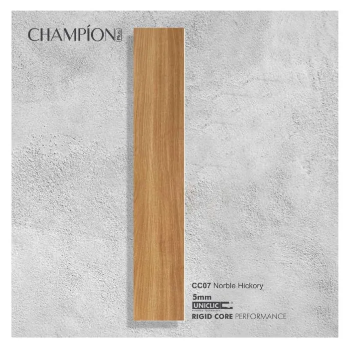 Lantai SPC | SPC Flooring 5mm Motif Kayu | SPC FLoor Lantai Kayu 5 mm CHAMPION - Image 3