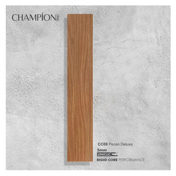 Lantai SPC | SPC Flooring 5mm Motif Kayu | SPC FLoor Lantai Kayu 5 mm CHAMPION - Image 5