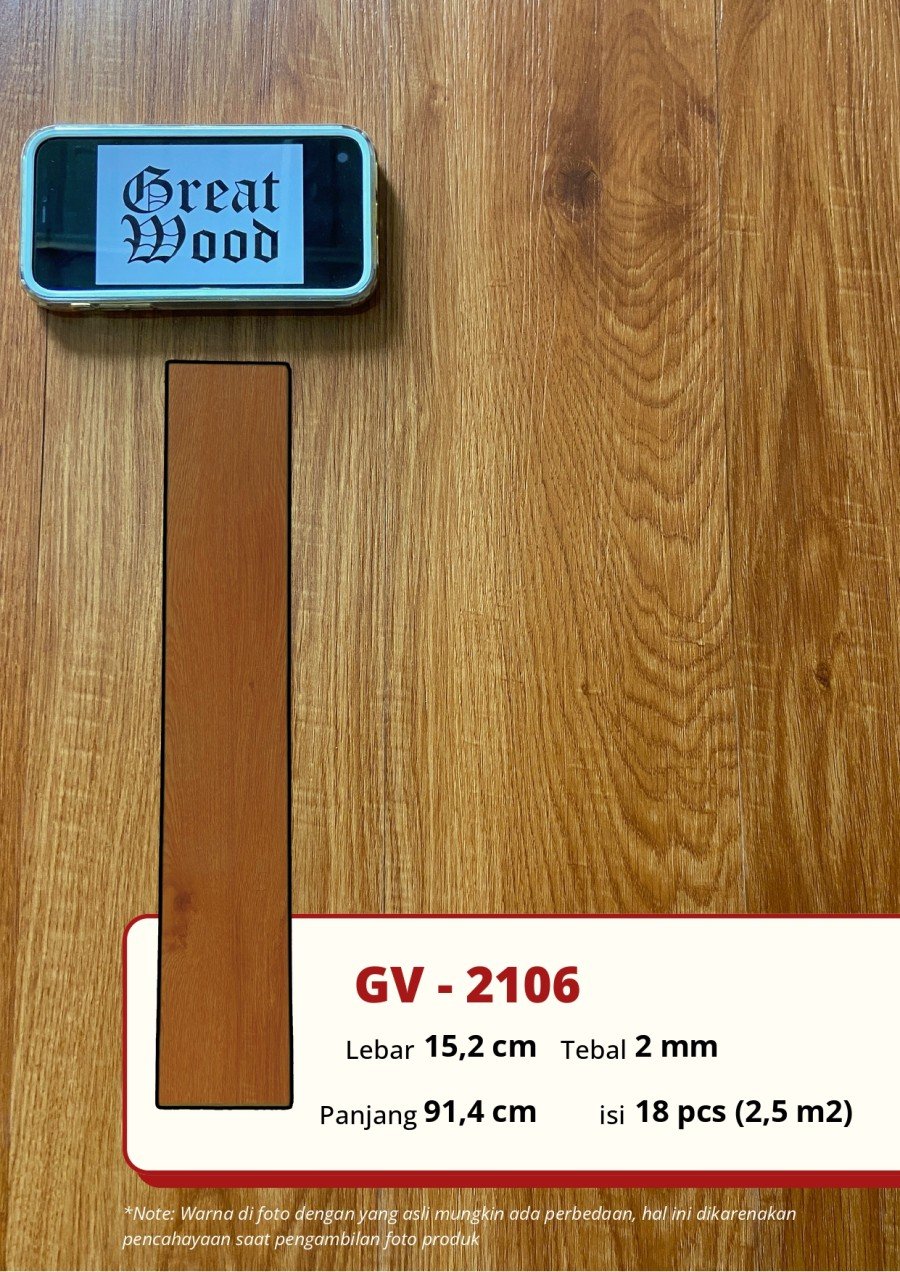 Lantai Vinyl 2mm Great Wood Luxury Vinyl Best Quality Wijaya Mandiri