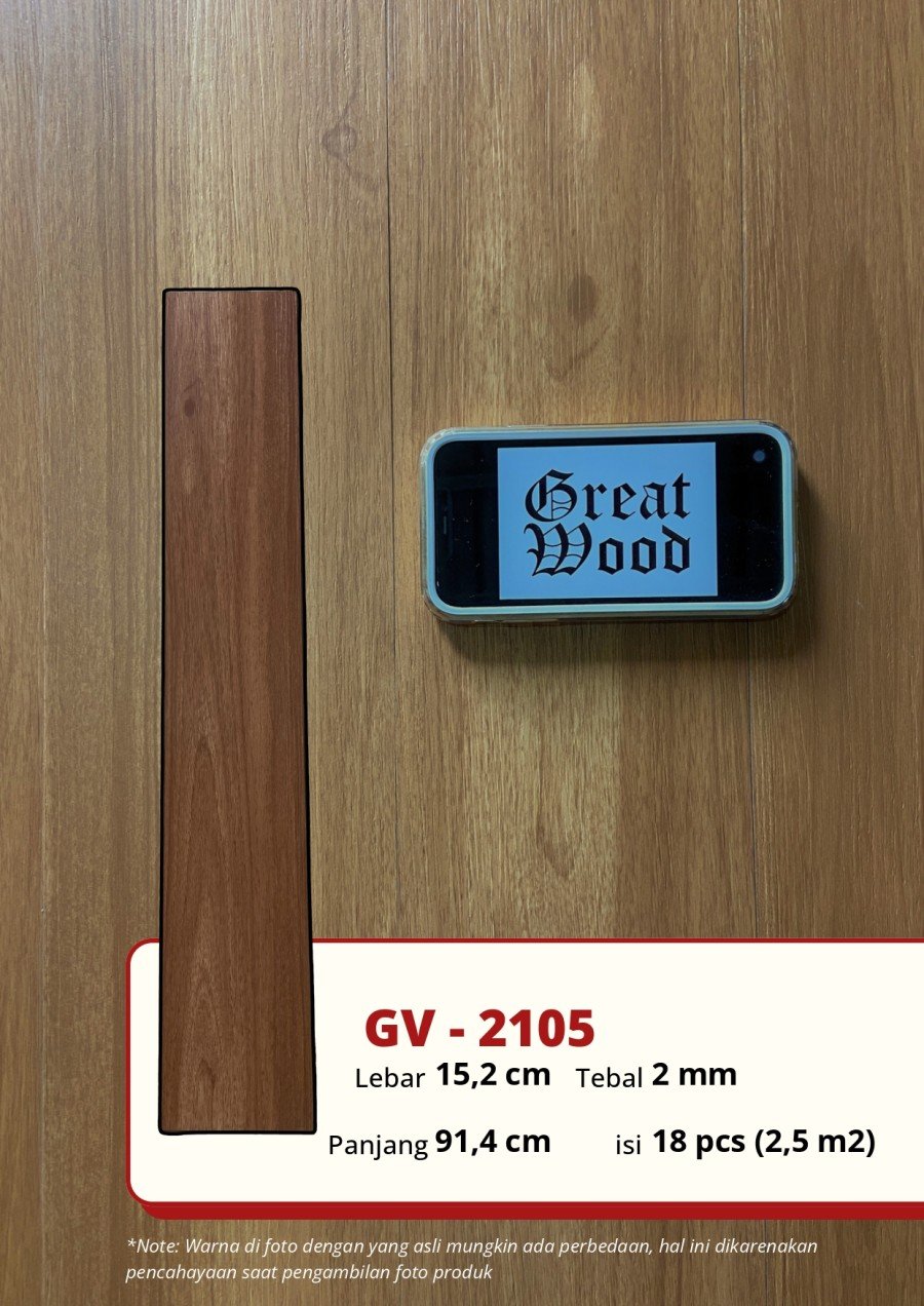Lantai Vinyl 2mm Great Wood Luxury Vinyl Best Quality Wijaya Mandiri