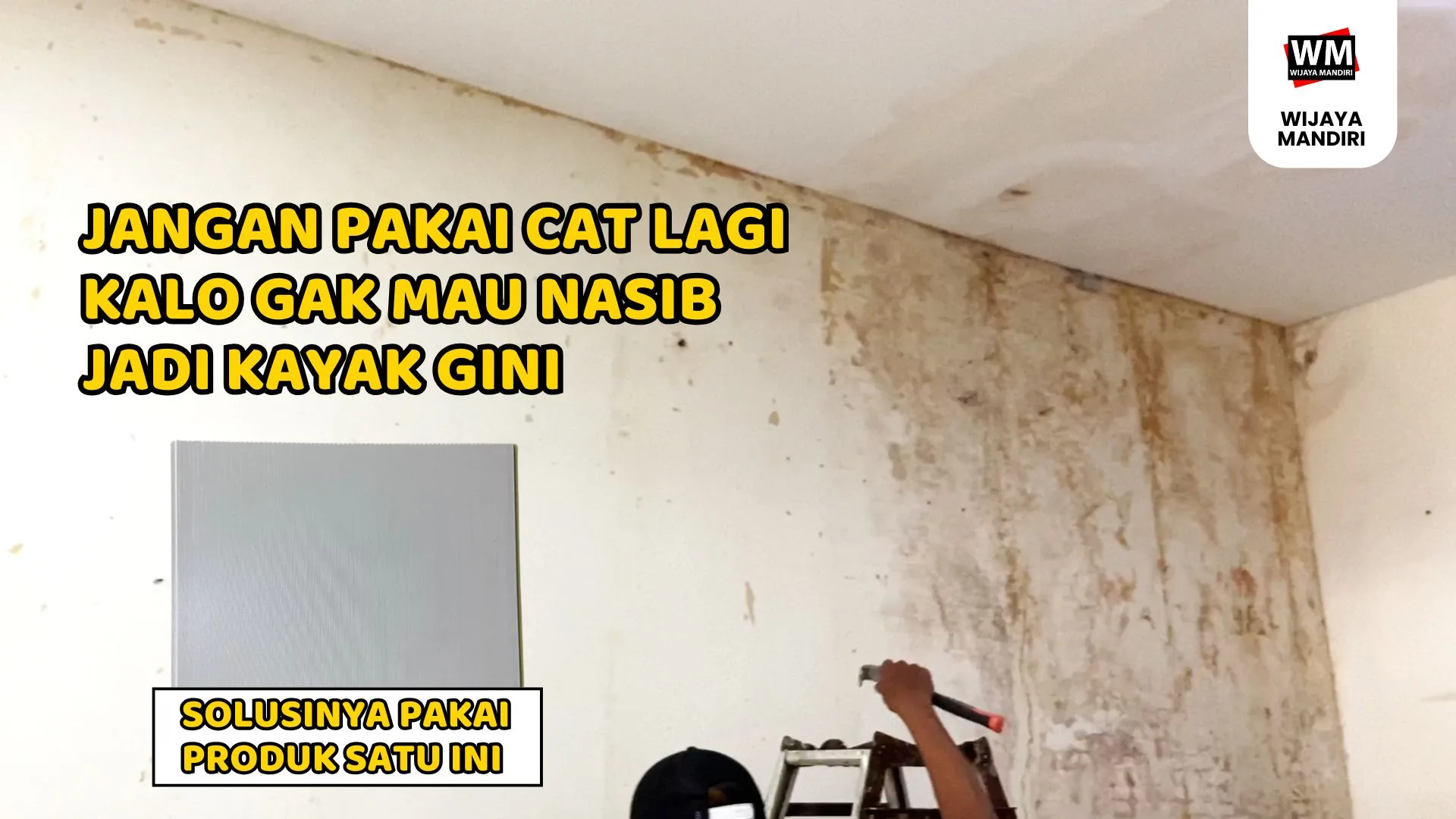 MENYAMBUT BULAN RAMADHAN TEMBOK RUMAH KEK GINI?!