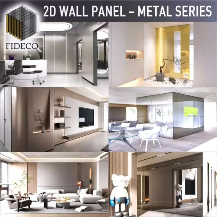 Wall Board PVC FIDECO by TACO | 2D Wall Panel PVC | PVC Miror TACO - Image 2