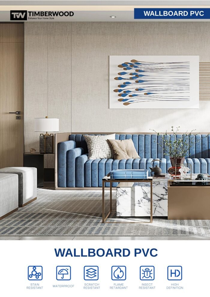 Wall Board PVC Premium Ekonomis | Motif Bervariasi Anti Jamur - Image 2