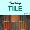 WPC Decking Tile | Decking Lantai Kayu Outdoor Grade A