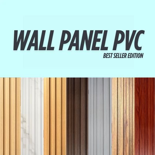 Wall Panel PVC Motif Kayu Best Seller Edition - Kualitas Terbaik