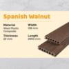 WPC Decking Lantai Kayu Kualitas Premium Tebal Anti Air - Image 2