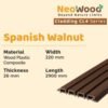 WPC Wall Panel Outdoor Motif Kayu Berkualitas Anti Air - Image 4