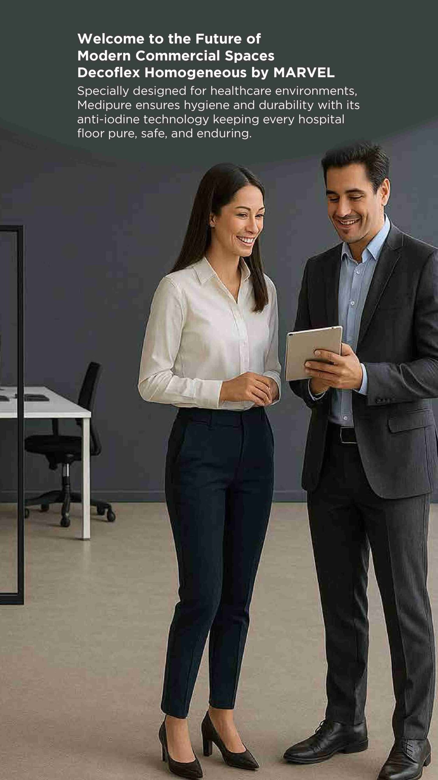 Lantai Vinyl Komersil Cocok Untuk Umum| Lantai Vinyl Roll Comercial - Image 5