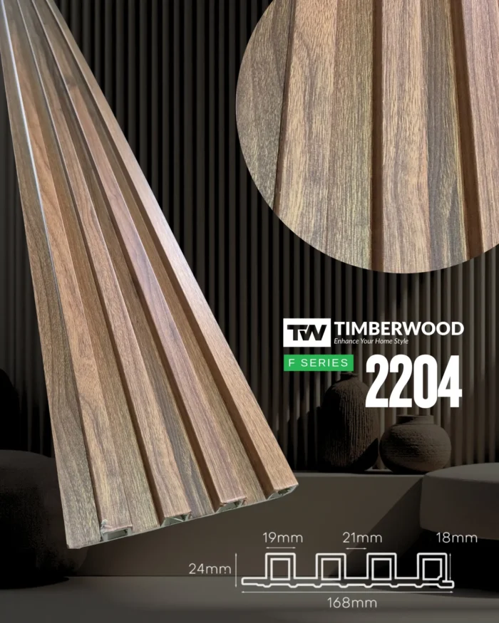 [PROMO] Wall Panel PVC Dinding | Timberwood PVC New Edition - Image 4
