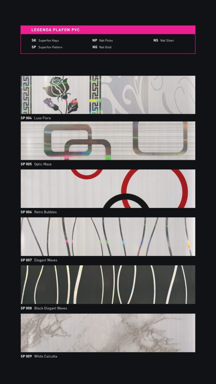 Plafon PVC Motif Kayu Kualitas Super - Image 4