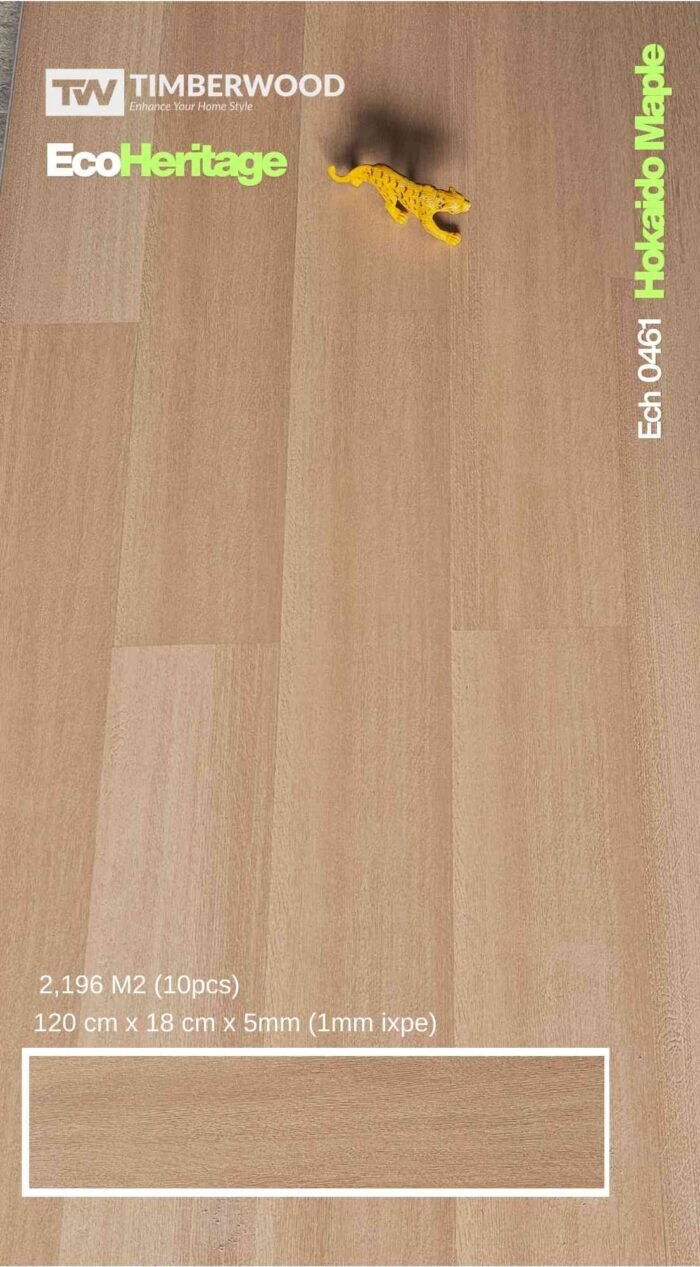 Lantai SPC 5mm Timberwood EcoHeritage | SPC 5mm Murah Berkualitas - Image 8