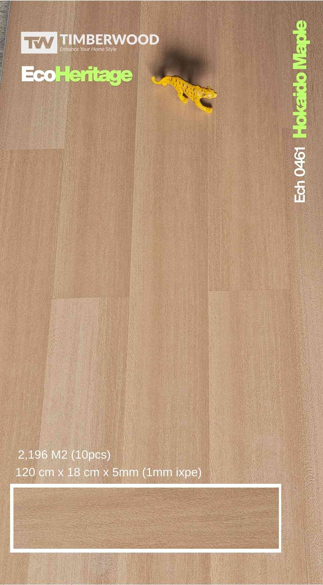 Lantai SPC 5mm Timberwood EcoHeritage | SPC 5mm Murah Berkualitas - Image 8