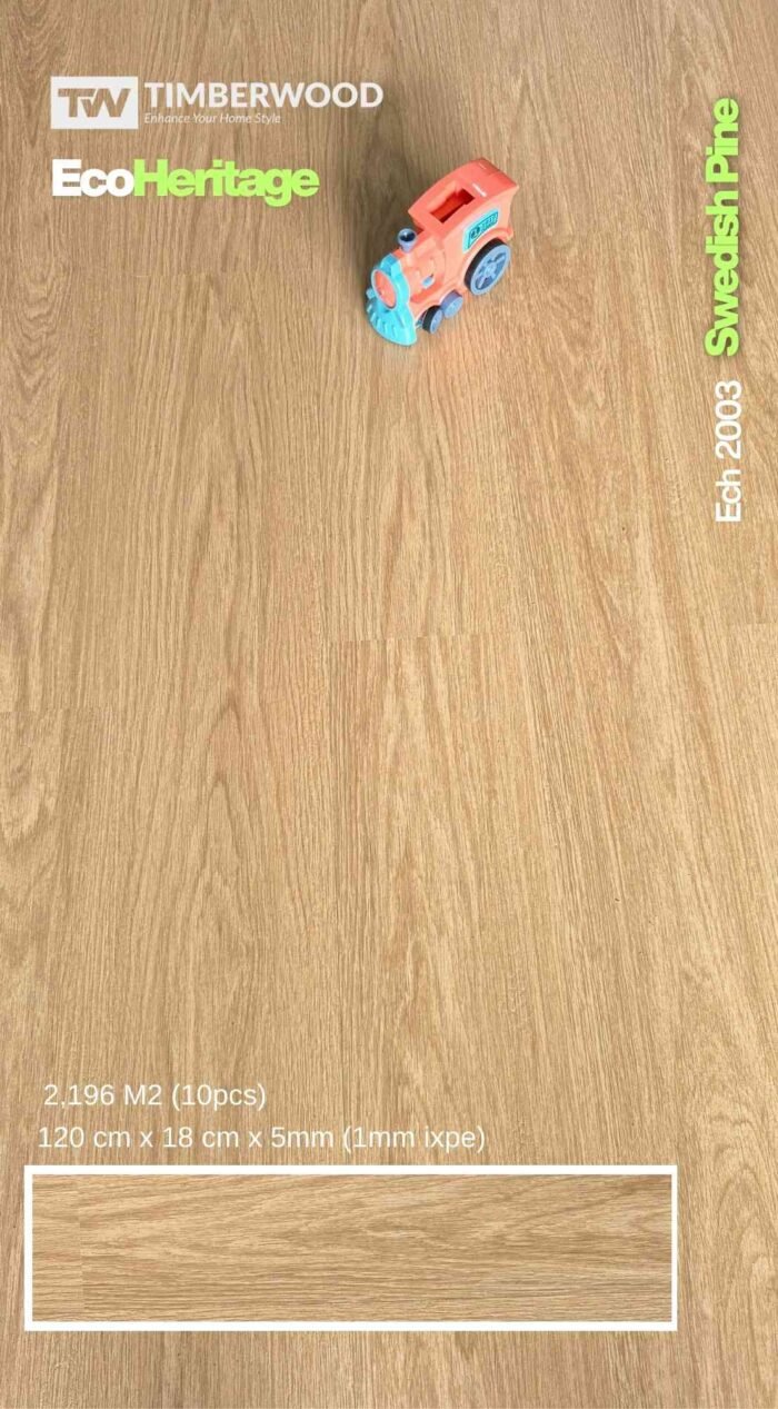 Lantai SPC 5mm Timberwood EcoHeritage | SPC 5mm Murah Berkualitas - Image 9