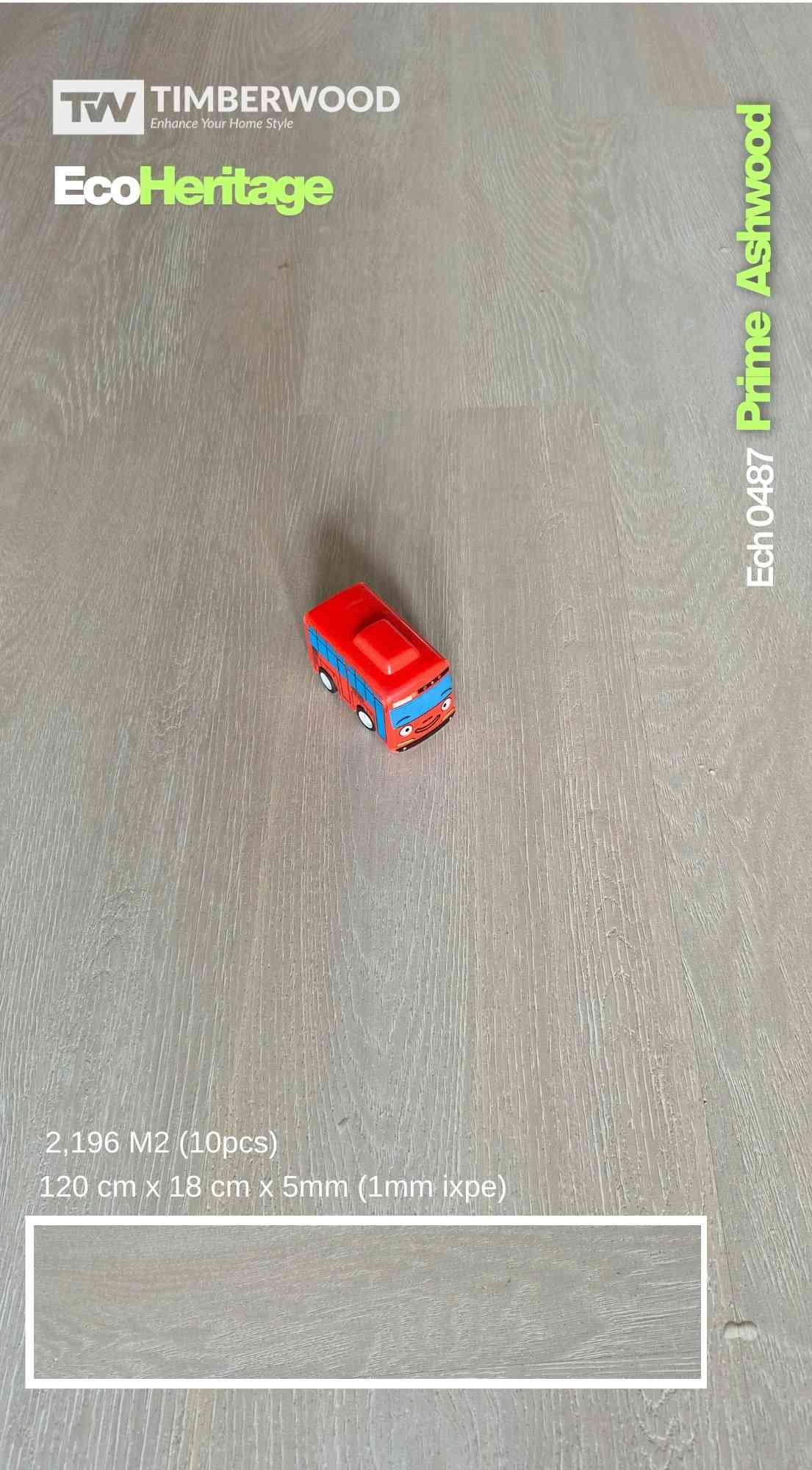 Lantai SPC 5mm Timberwood EcoHeritage | SPC 5mm Murah Berkualitas - Image 11