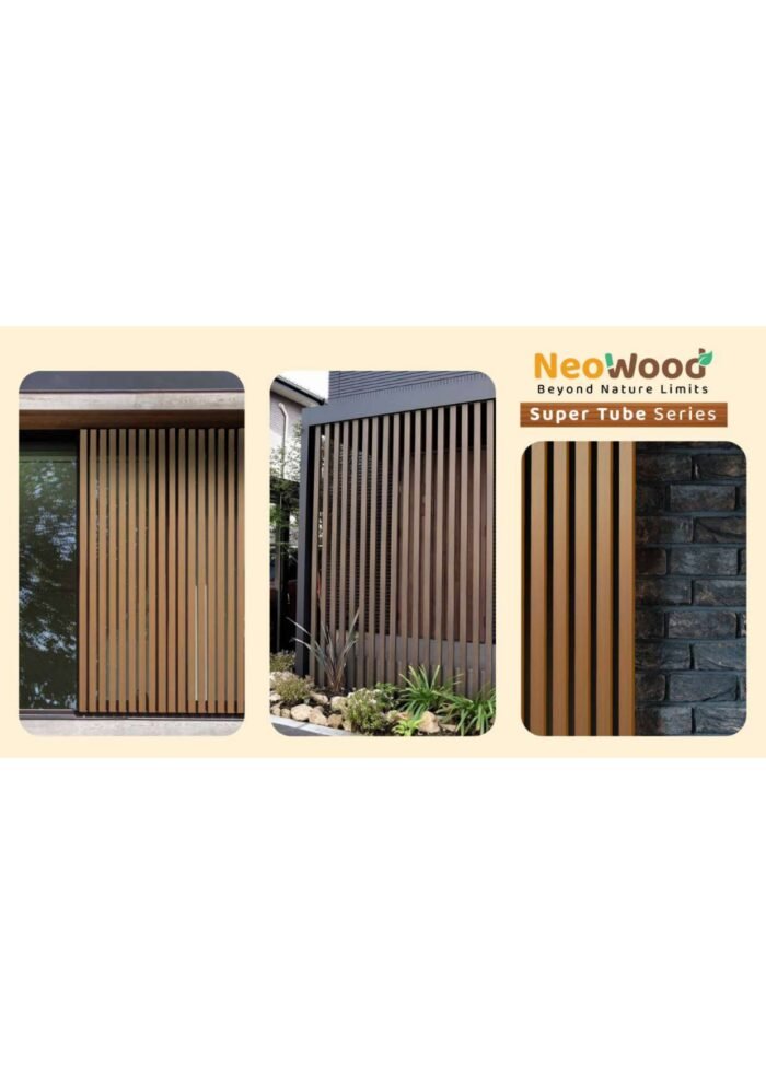 Partisi Hollow Timber Tube WPC Outdoor | Partisi WPC 5cm x 5cm - Image 2