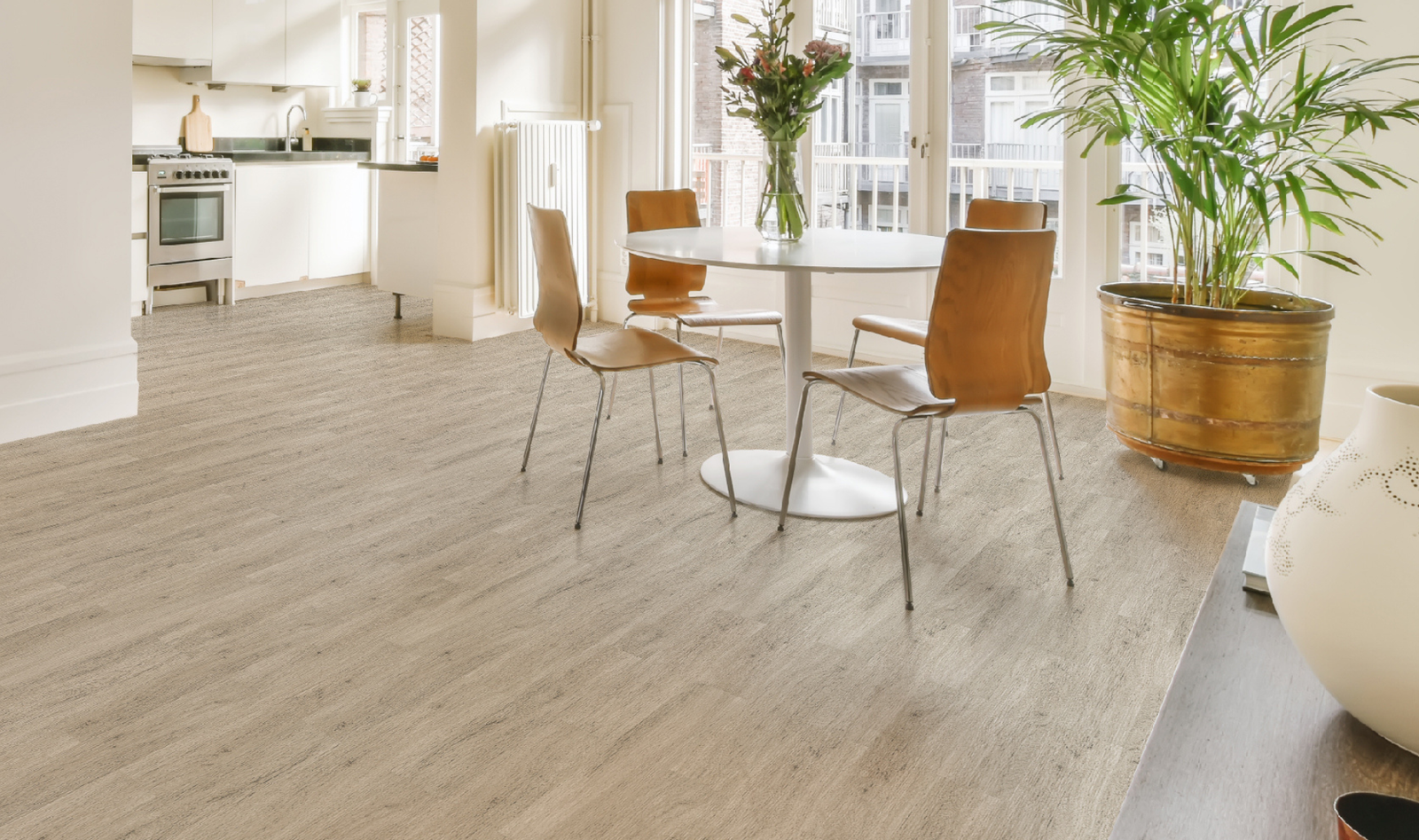 banner vinyl lantai timberwood