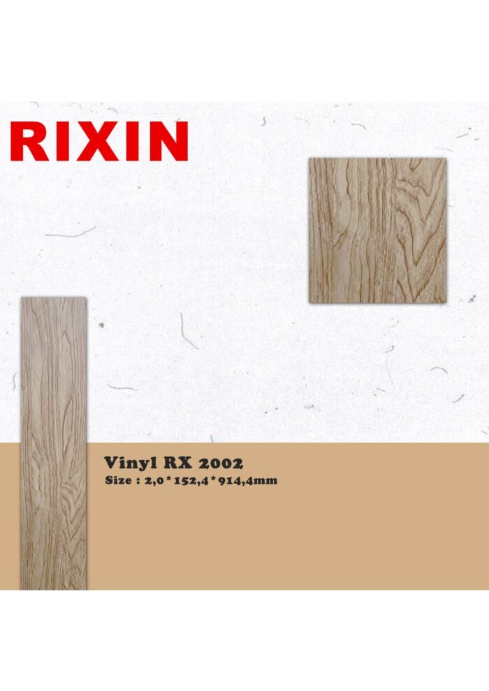 Lantai Vinyl 2mm RIXIN | Bahan Premium & Anti Air - Image 2