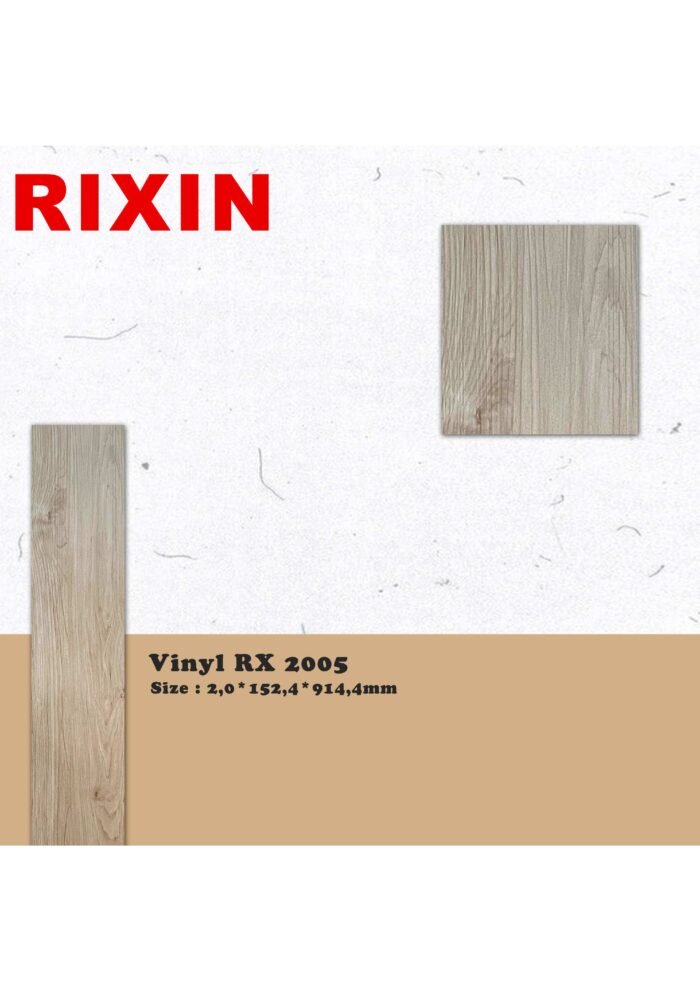 Lantai Vinyl 2mm RIXIN | Bahan Premium & Anti Air - Image 5