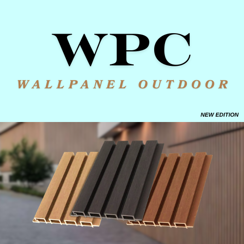 Wall Panel WPC Outdoor Anti Air Bahan Premium & Tahan Lama