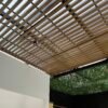 hasil pasang kisi kisi plafon aluminium