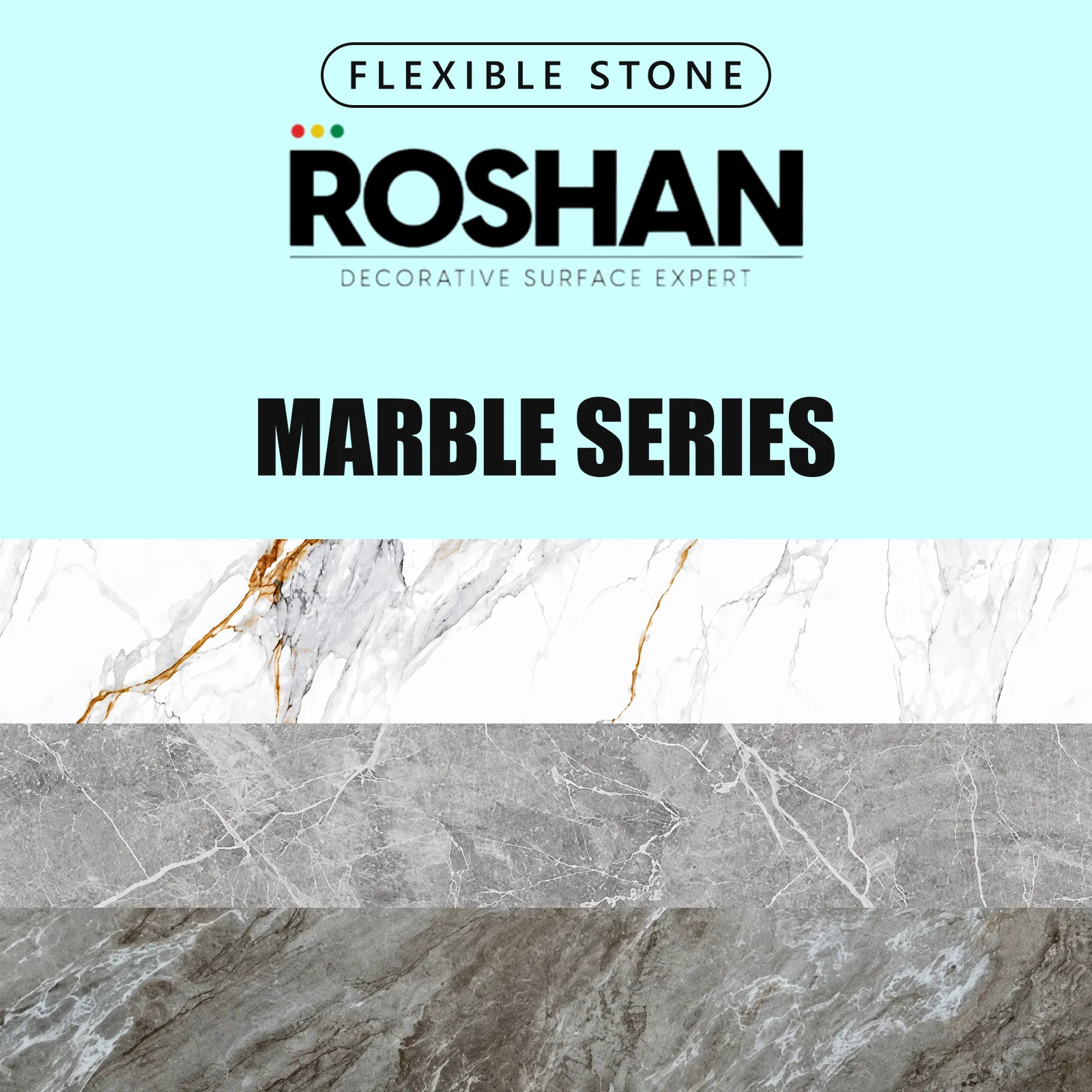 Flexible Stone Roshan Marble Series