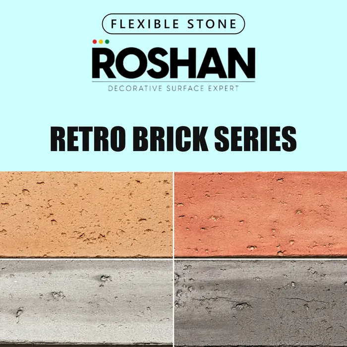 Flexible Stone Roshan Retro Brick Series