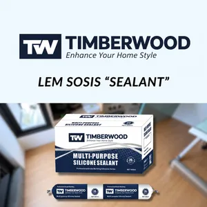 Lem Sosis Sealant Timberwood Multi-purpose Silicone Sealant 600 ml