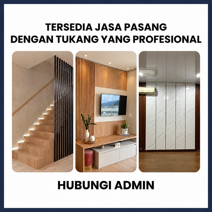 Tersedia jasa pasang dengan tukang profesional
