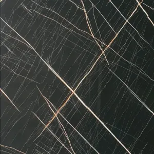 Tekstur PVC Marmer UPVC Marble motif Black Mirage