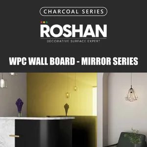 WPC Wall Board Bamboo Charcoal Roshan Mirror Series