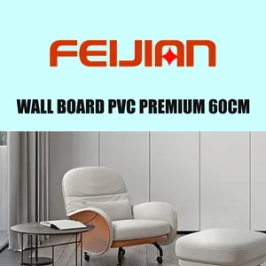 Wallboard PVC Premium Feijian 60cm, ukuran 2900 x 600 x 8 mm